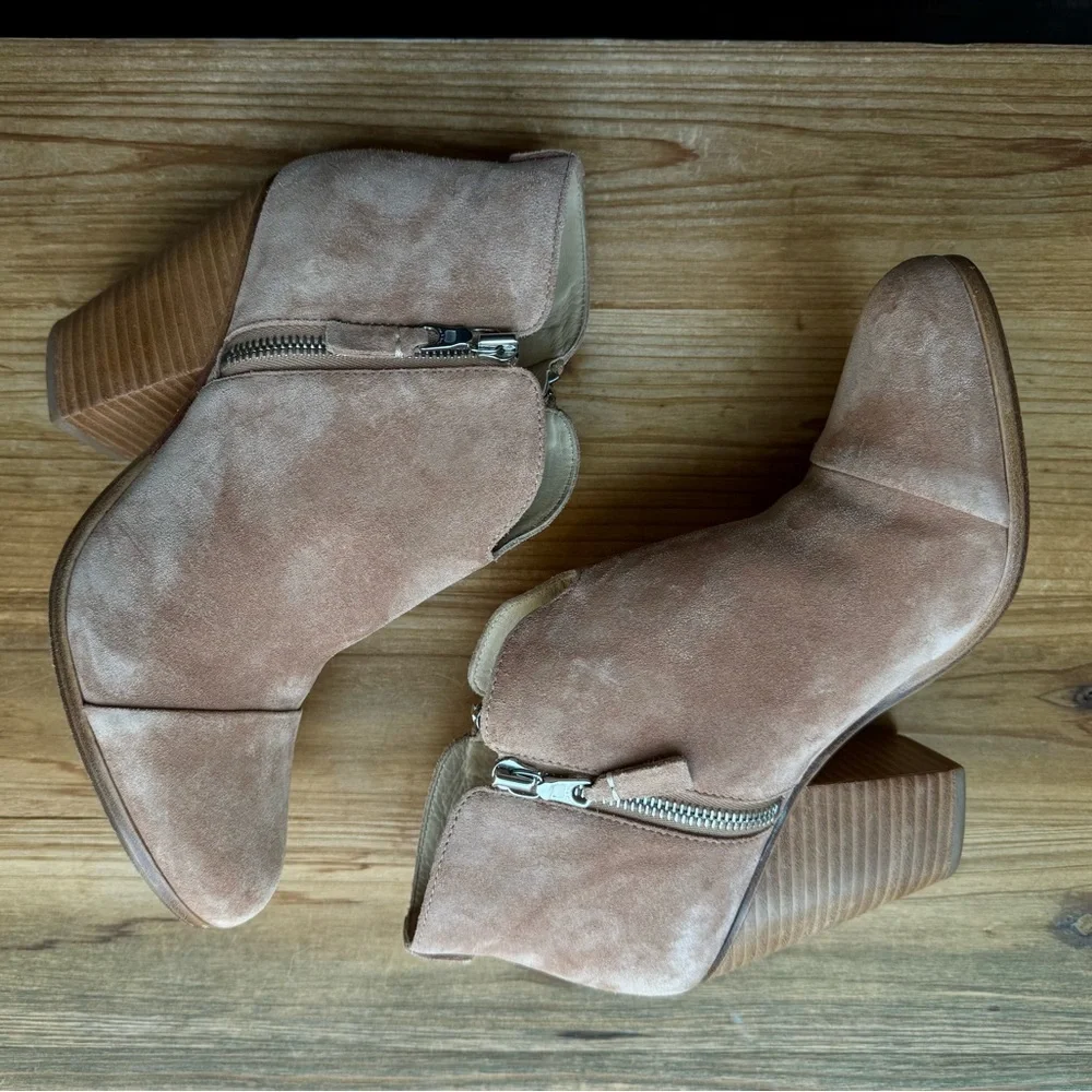 Rag & Bone Margot suede ankle booties 40 9.5 - Picture 2 of 12